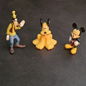 Disney figures collectible toy figure PVC Goofy, Mickey Mouse, Pluto
